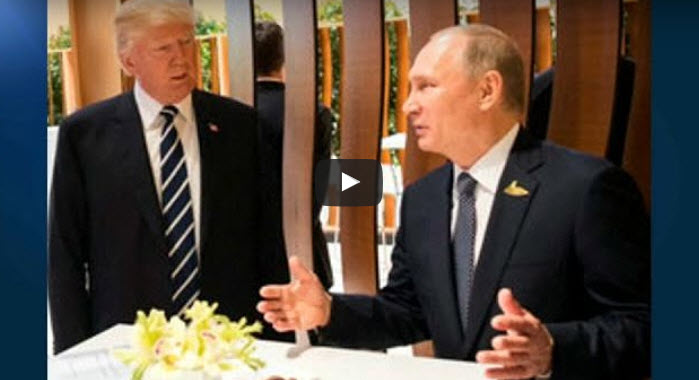 Putin e Trump trocam aperto de mão [vídeo]