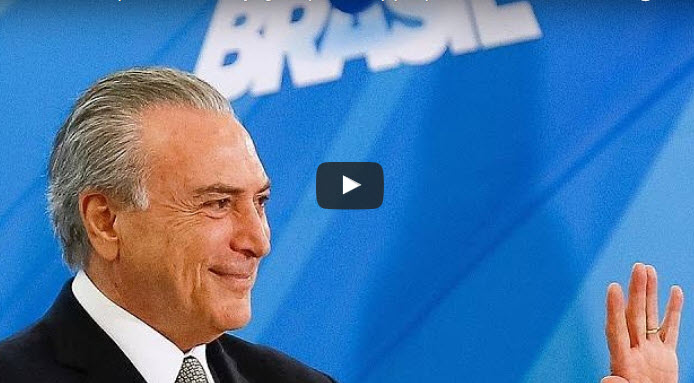Michel Temer poderá vir a ser julgado por corrupção passiva [vídeo]