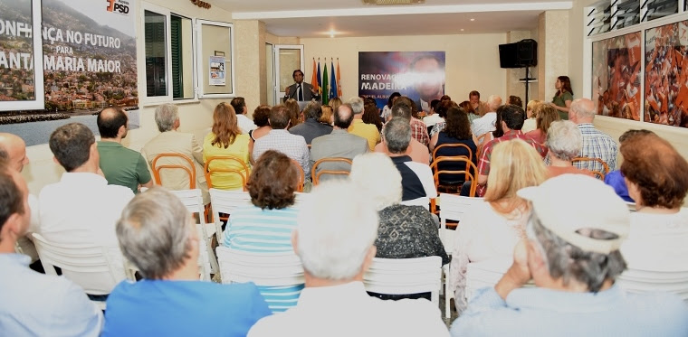 Albuquerque diz que Rubina Leal é a candidata que garante ao Funchal “perspetivas de futuro”