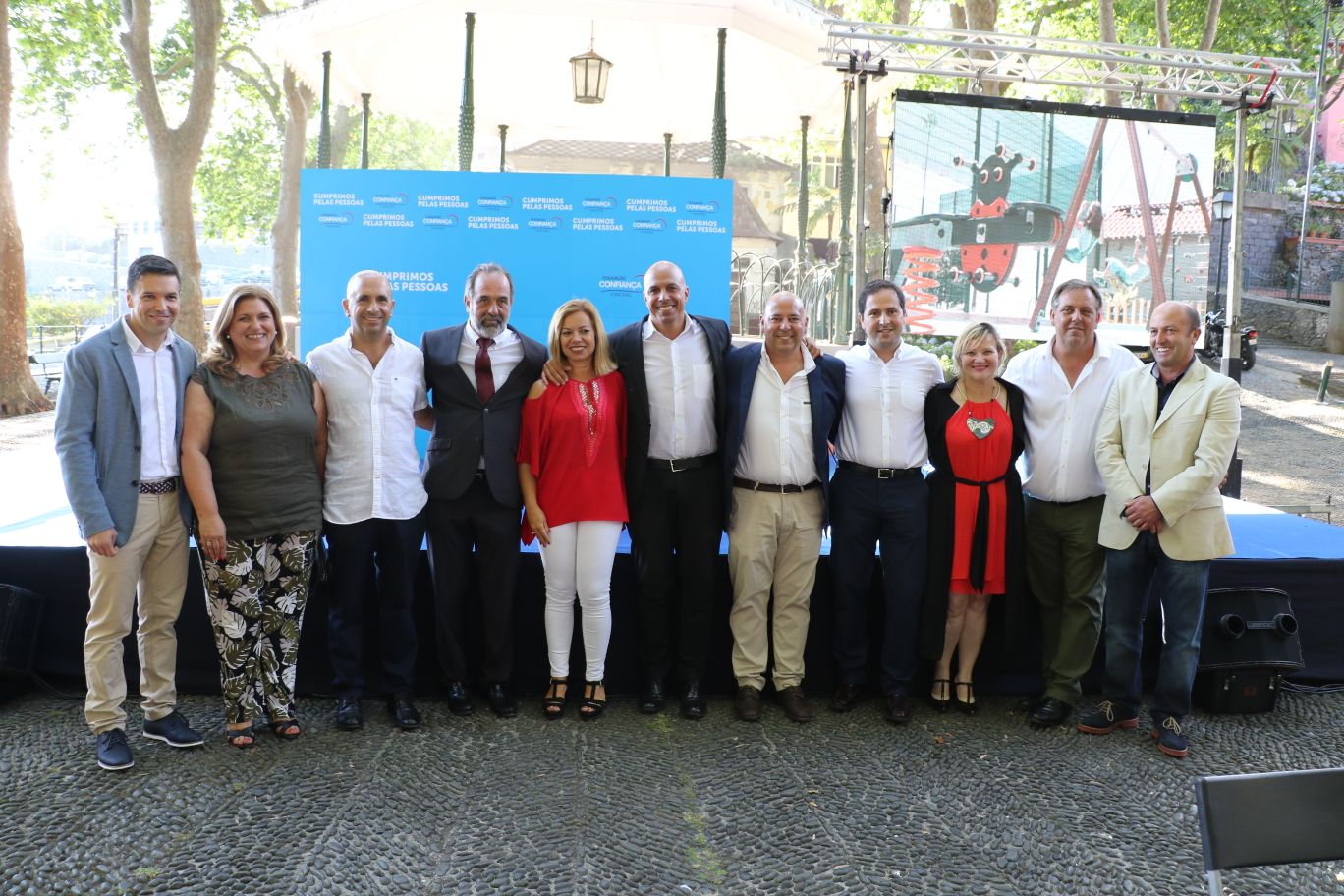 “Confiança” apresentou no Monte candidatos às Juntas de Freguesia do Funchal