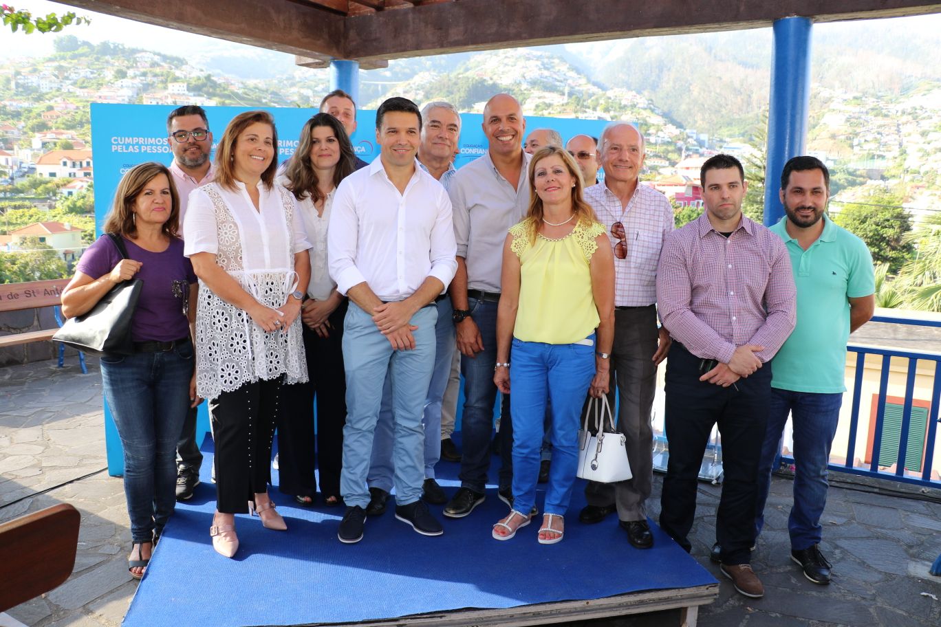 Paulo Cafôfo apresentou Gonçalo Jardim como candidato da ‘Confiança’ a Santo António