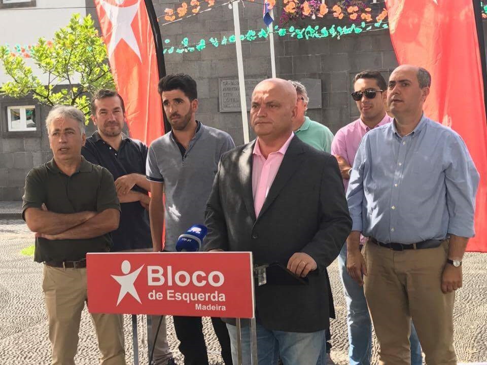 Miguel Fonseca apresentou-se como candidato do BE a Santa Cruz