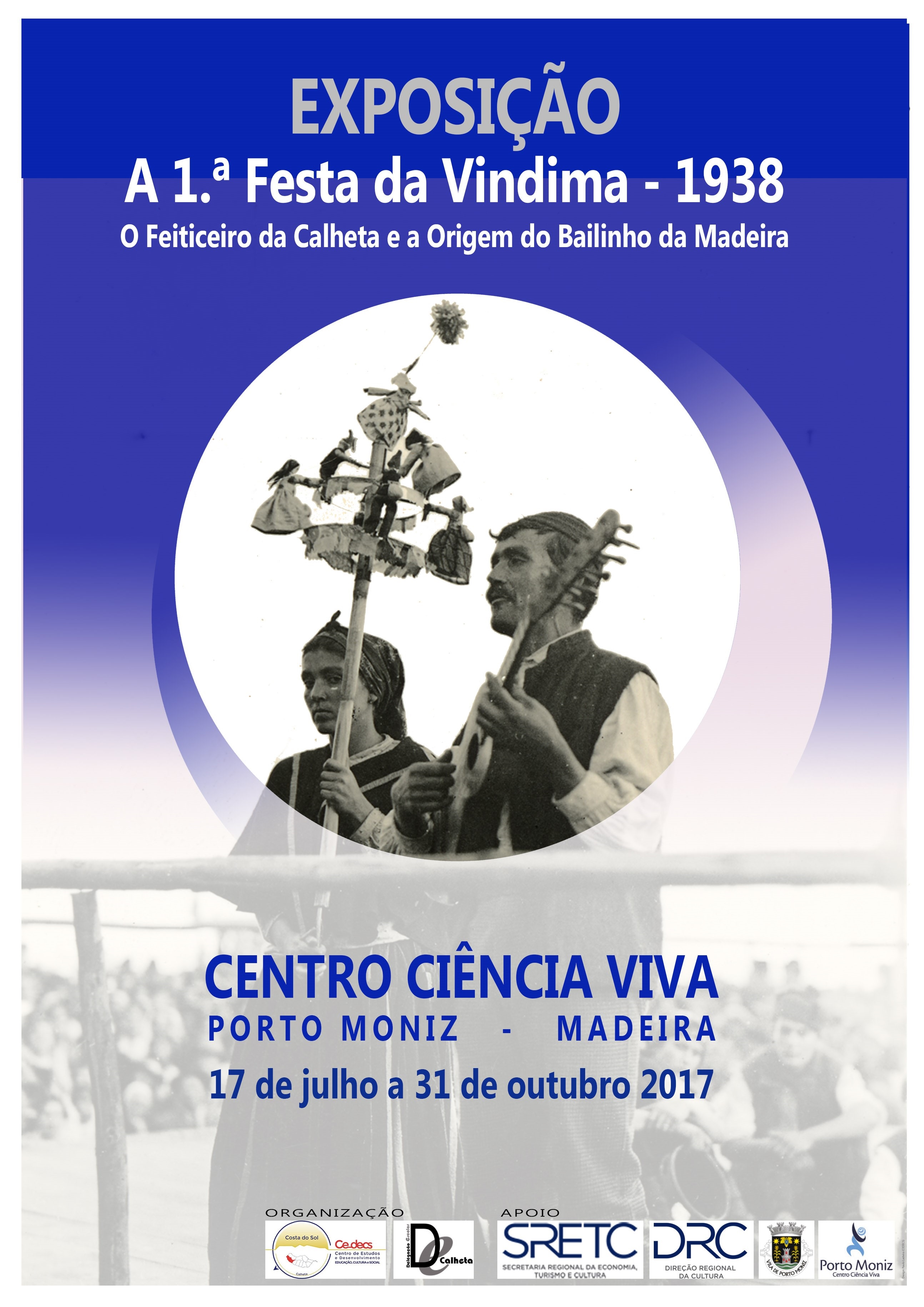 Exposição sobre o Feiticeiro da Calheta de hoje a 31 de outubro no Porto Moniz
