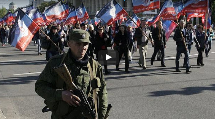 Separatistas pró-russos querem criar um Estado que substitua a Ucrânia [vídeo]