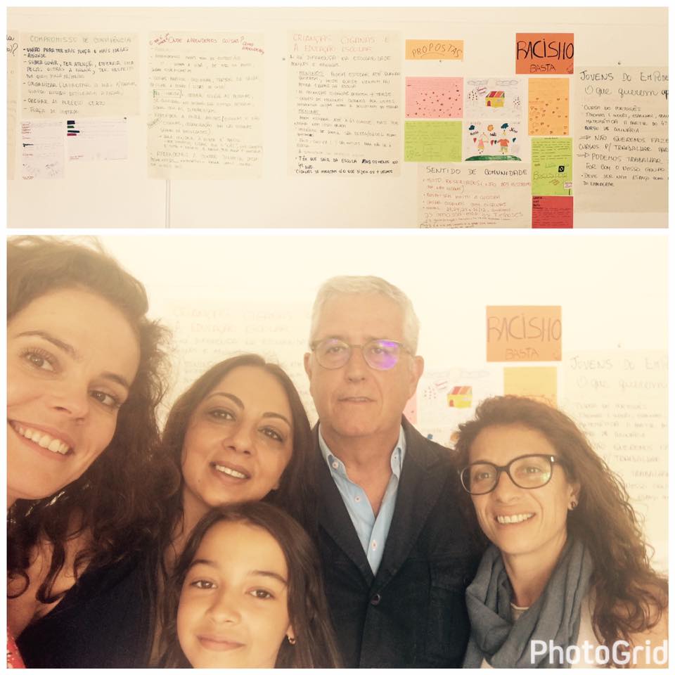 Rubina Berardo visitou Associação para o desenvolvimento das mulheres ciganas
