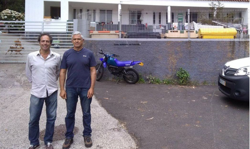 Gil Canha visitou Canil do Vasco Gil, elogia trabalho feito mas salienta necessidade de novas condições