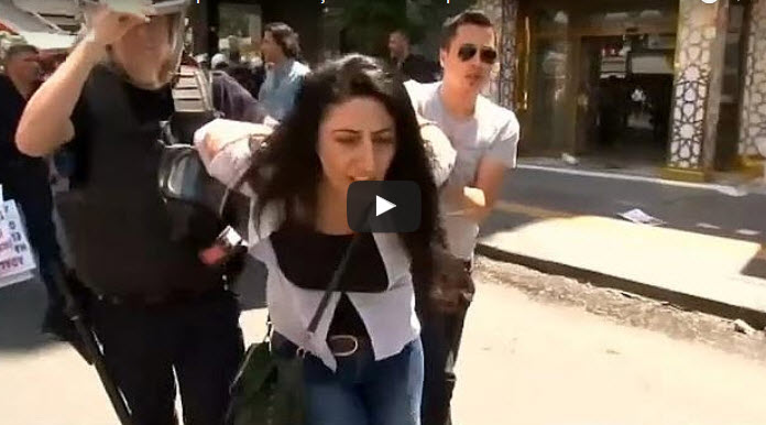 Manifestantes turcos pedem libertação e acabam presos [vídeo]