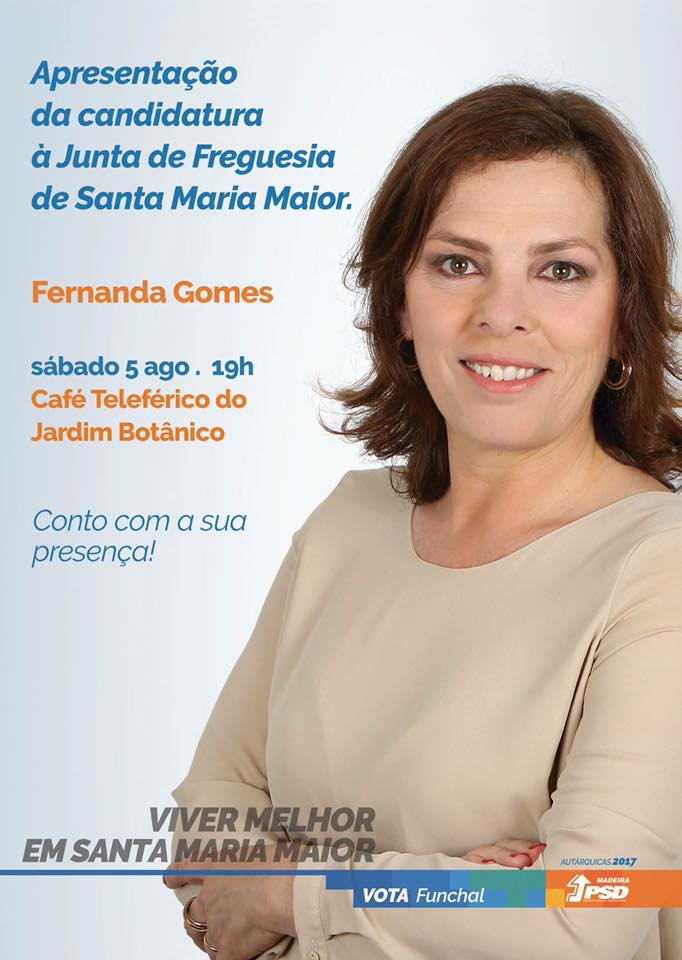 PSD apresenta sábado candidata à Junta de Santa Maria Maior