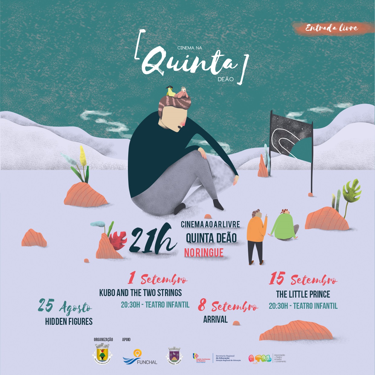 Junta do Imaculado promove cinema ao ar livre na Quinta Deão
