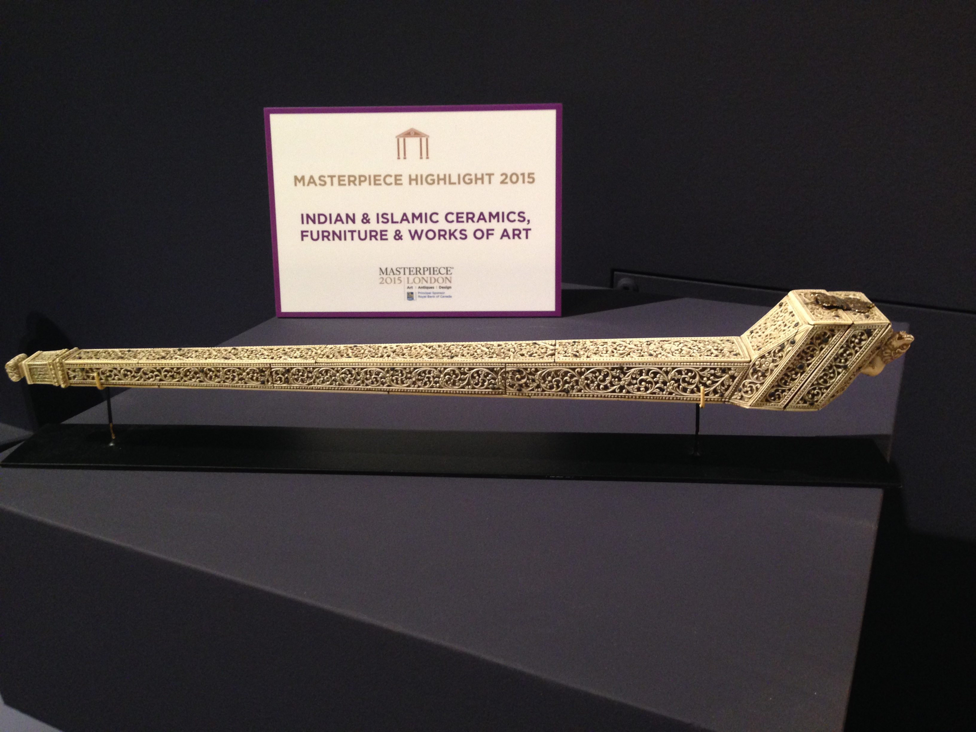 Antiquário madeirense distinguido em Londres com a Masterpiece Highlight