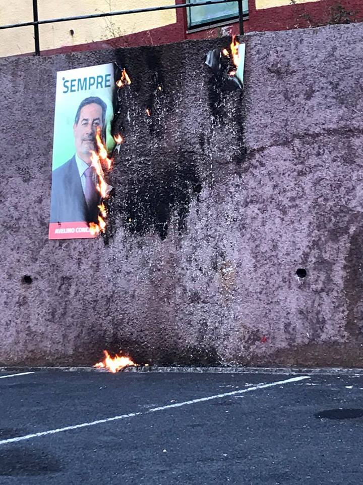 Pré-campanha aquece literalmente em Água de Pena