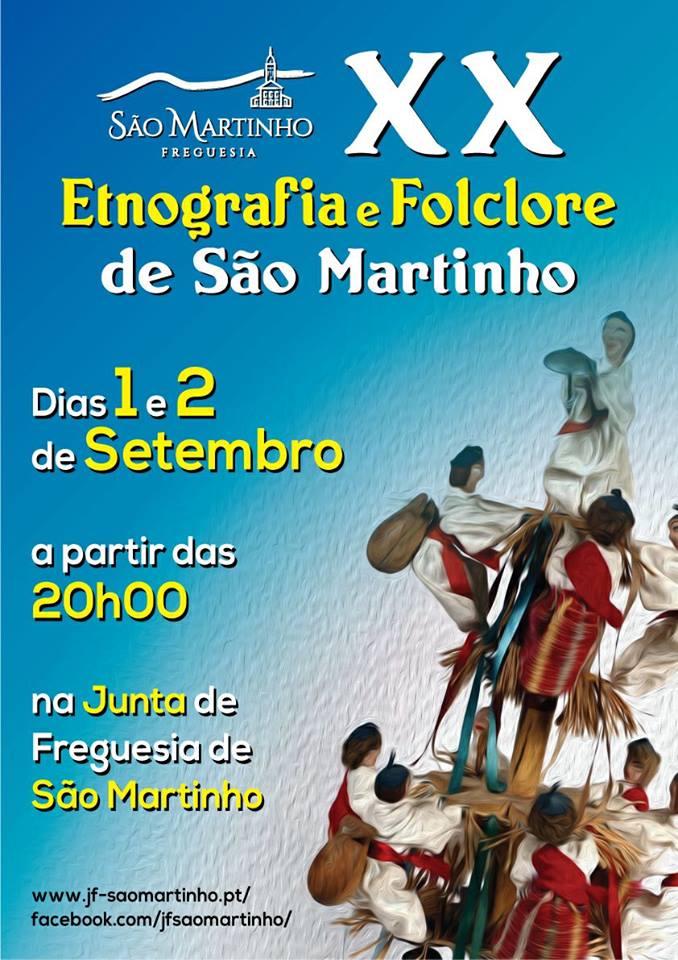 Festival de folclore amanhã e sábado em São Martinho