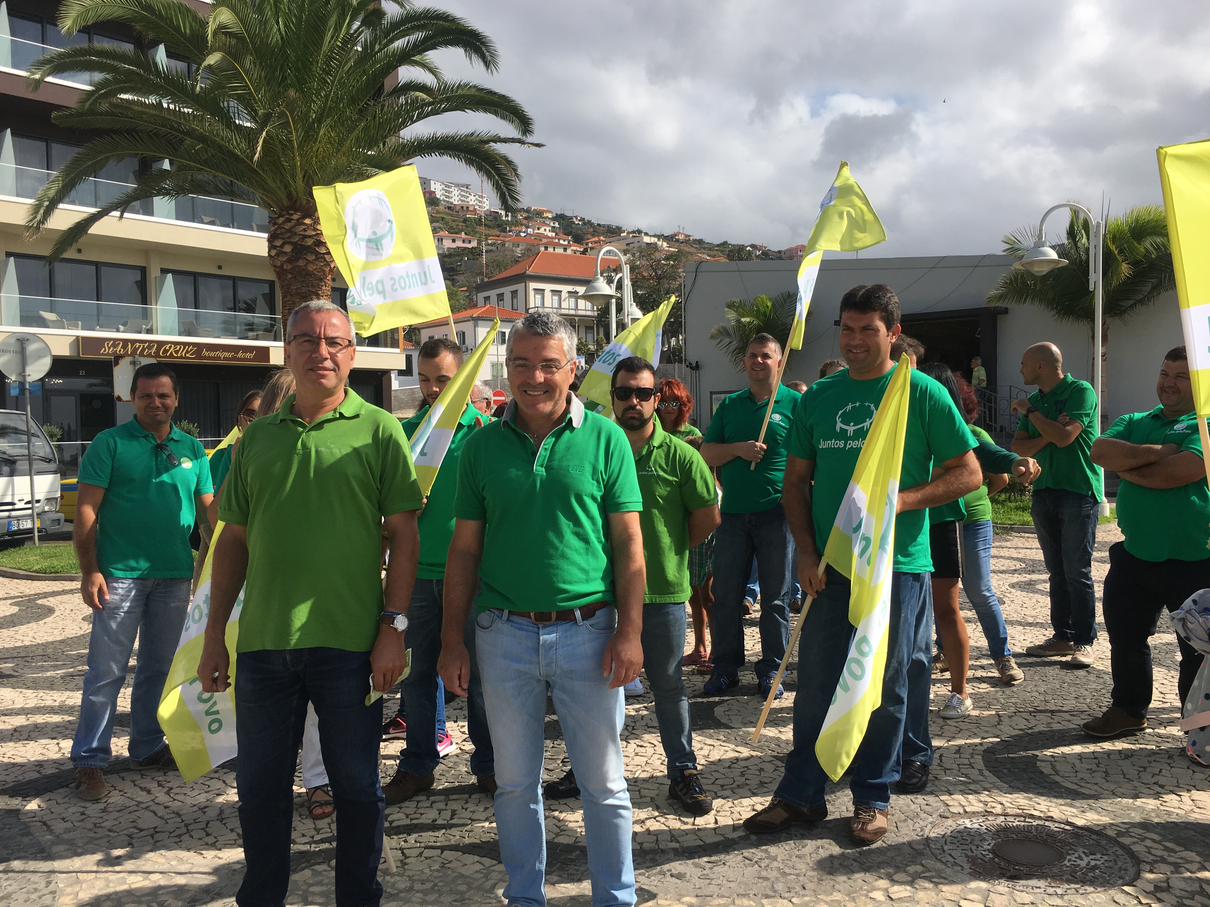 JPP promete apoio aos agricultores em Santa Cruz