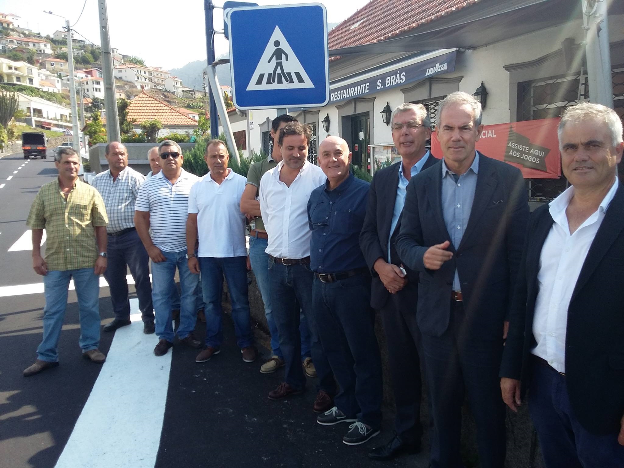Estrada ‘antiga’ do Campanário tem novo pavimento