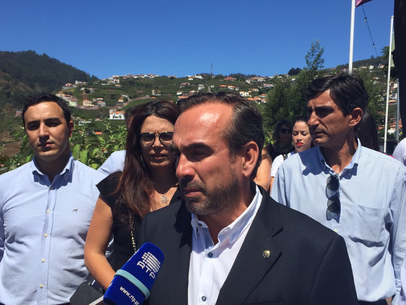 Pedro Coelho promete continuar a recuperar os centros das várias freguesias do concelho