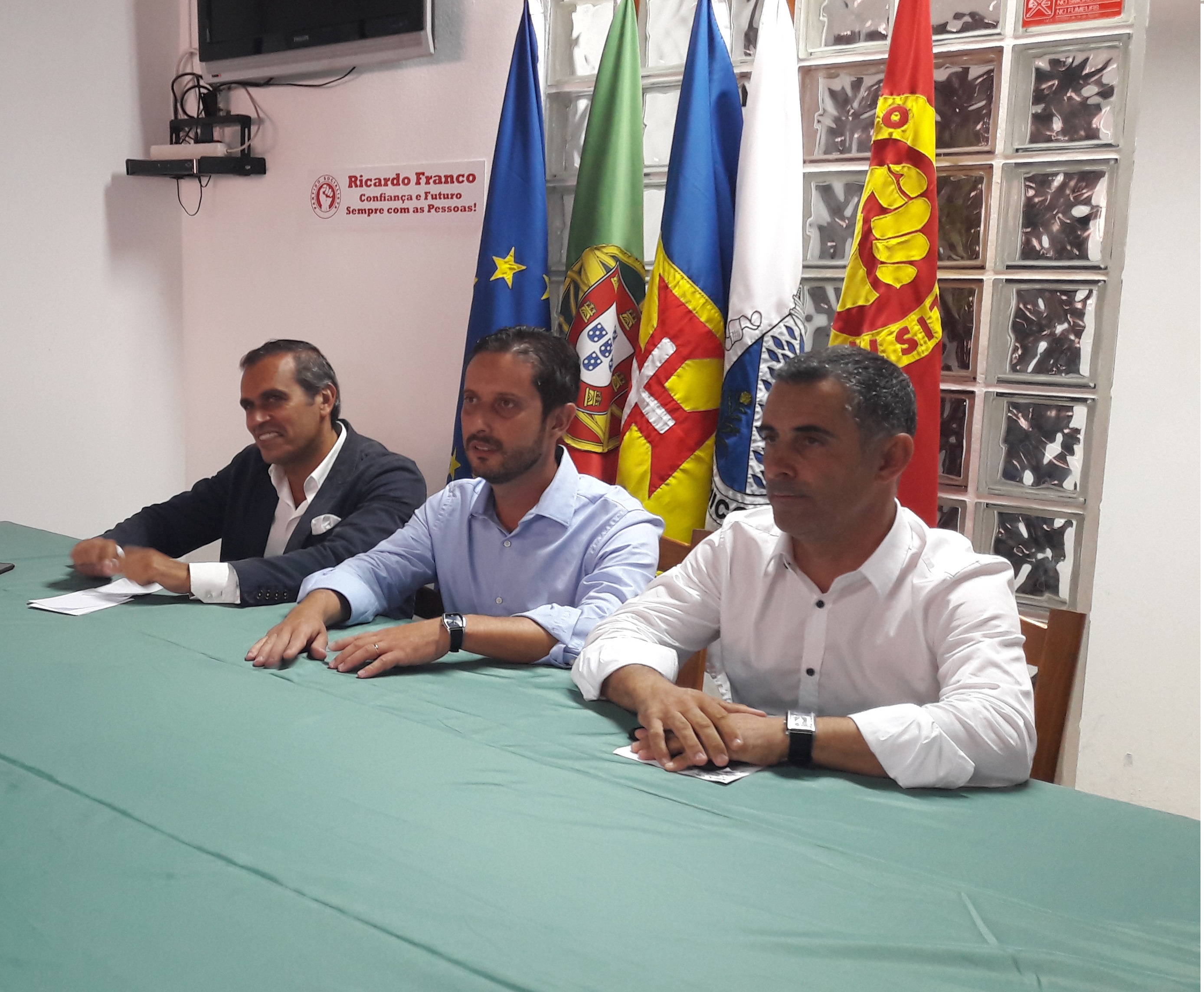 Duarte Fernandes (Porto da Cruz) e Alberto Olim (Mahcico) são apostas do PS para mater as juntas