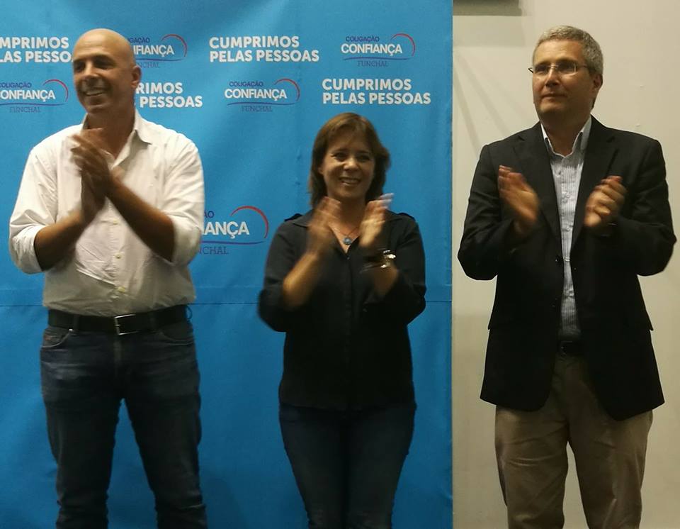 Catarina Martins (BE) veio à Madeira dar “Confiança” à coligação