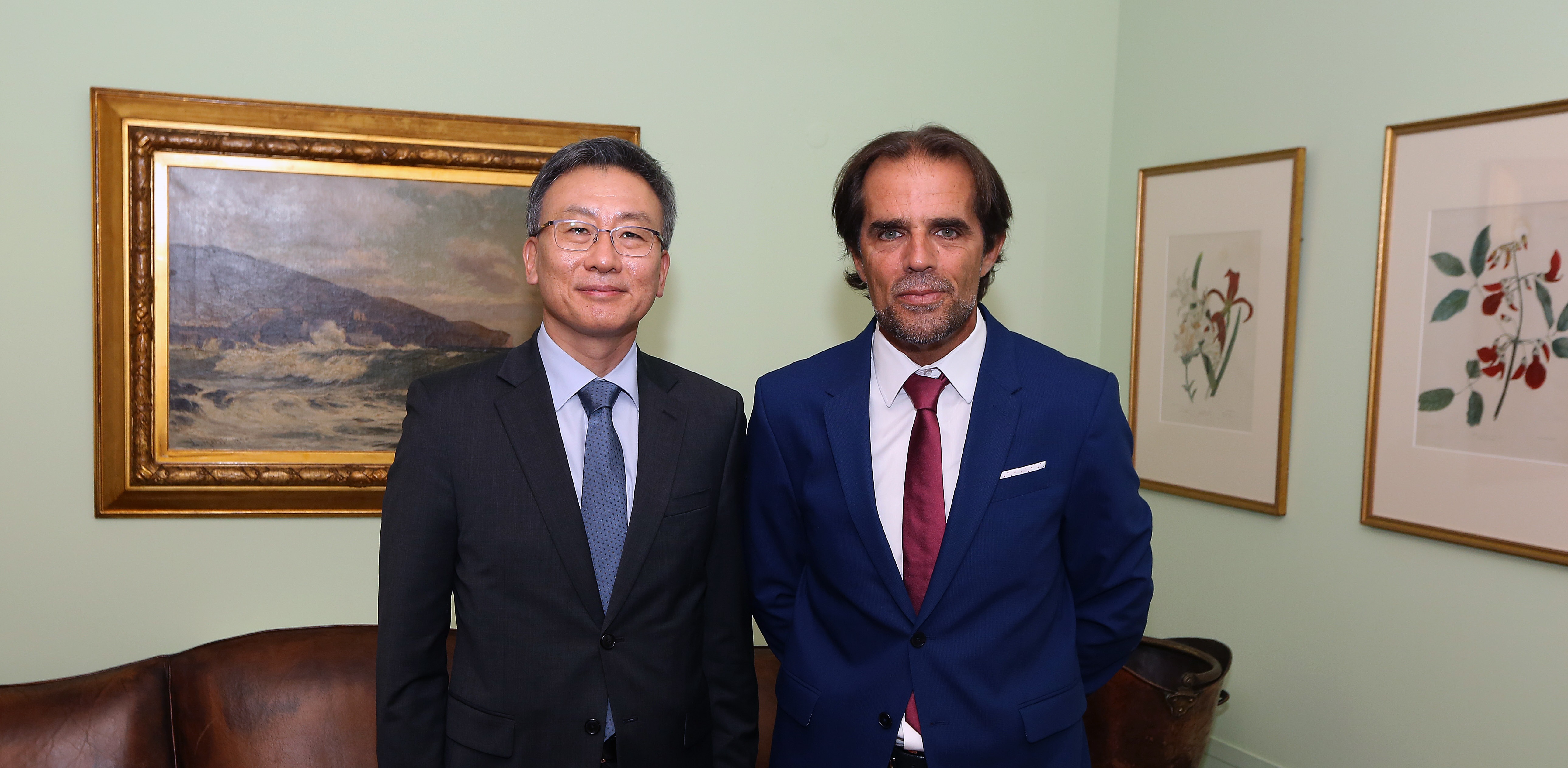Miguel Albuquerque recebeu embaixador da Coreia do Sul