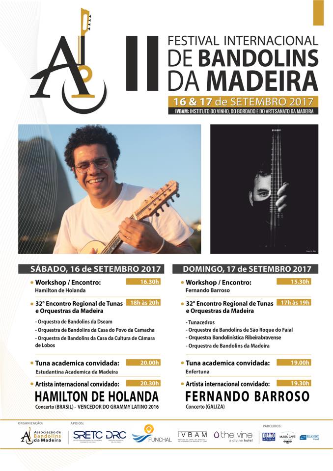 Festival de bandolins da Madeira traz vencedor do grammy latino 2016