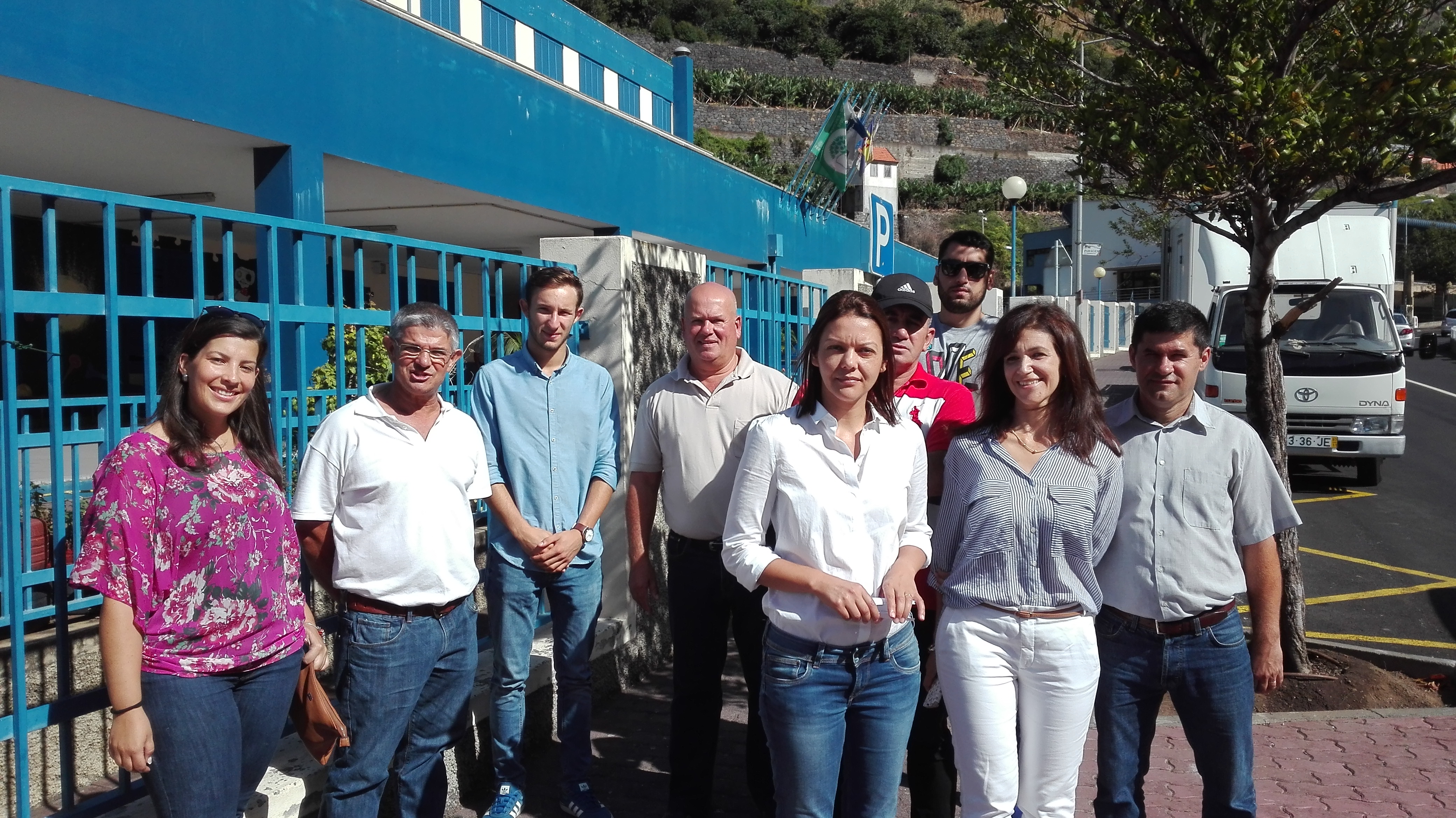 Célia Pessegueiro apresentou hoje propostas para o sector educativo na Ponta do Sol