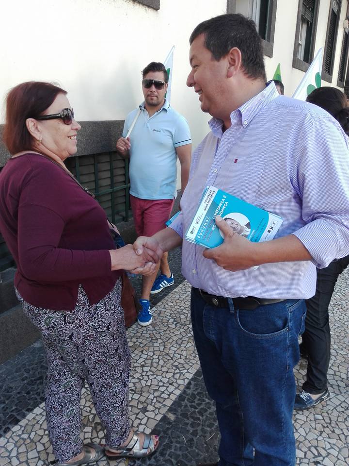 “Nova Mudança” encerrou campanha no Funchal com apelo aos eleitores: “não dêem maiorias” a ninguém