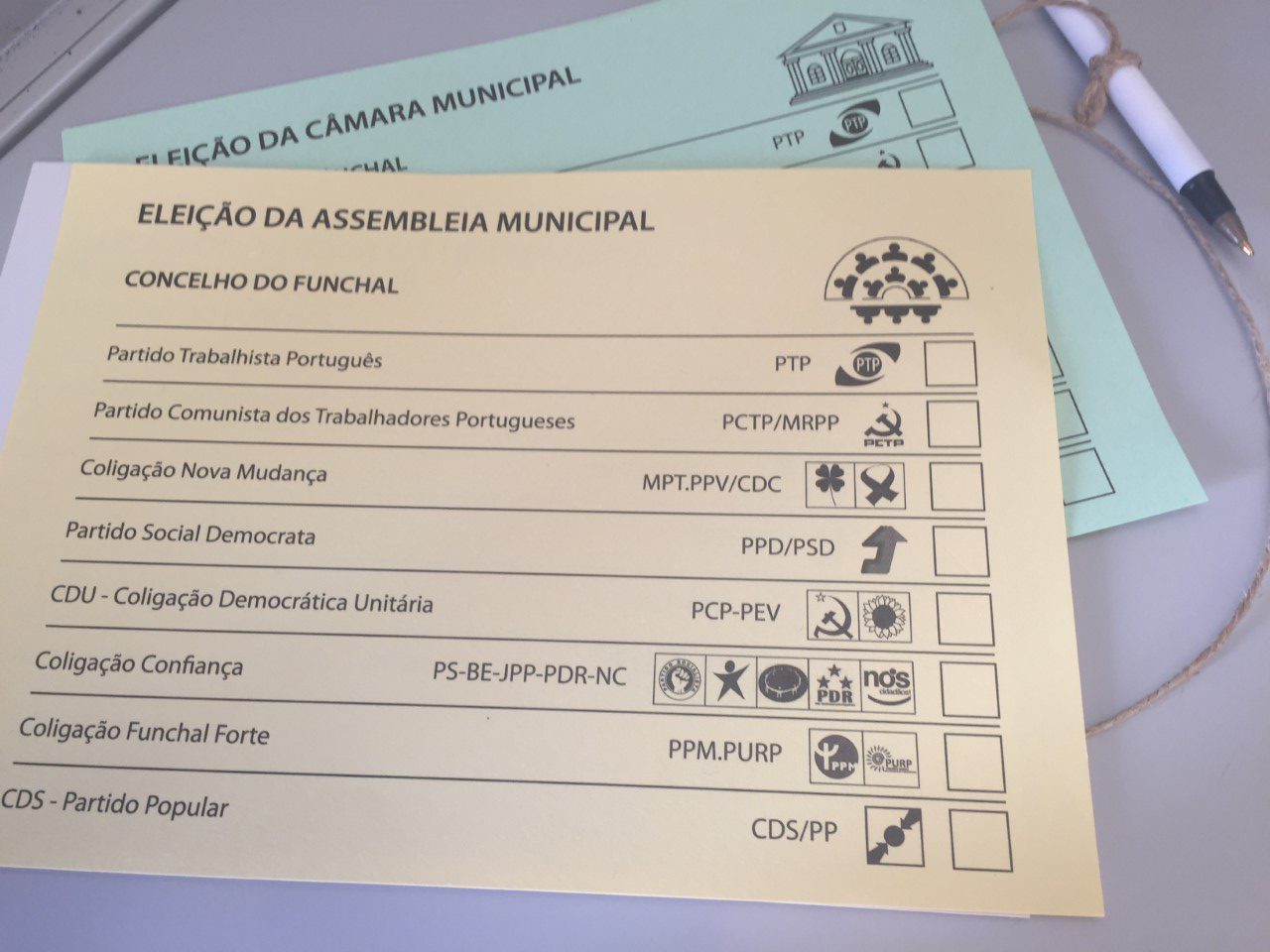 Vídeos das primeiras votações no Funchal com humor nas mesas: “O dia vai ser longo e a noite nem se fala…”