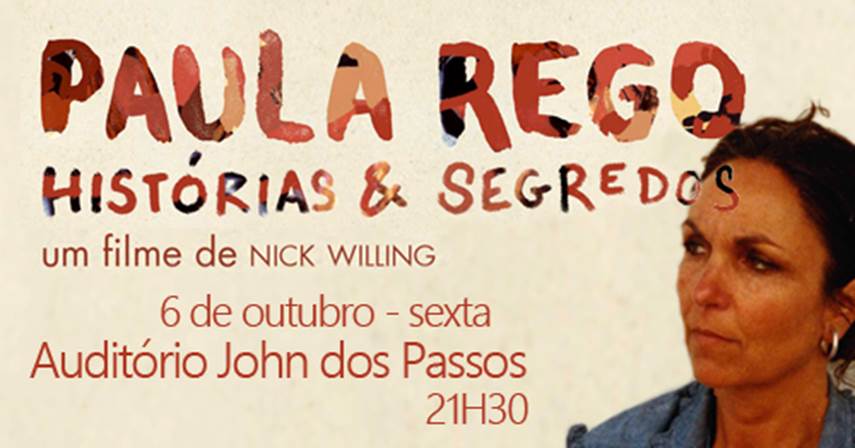 Paula Rego hoje em destaque em filme de Nick Willing na Ponta do Sol