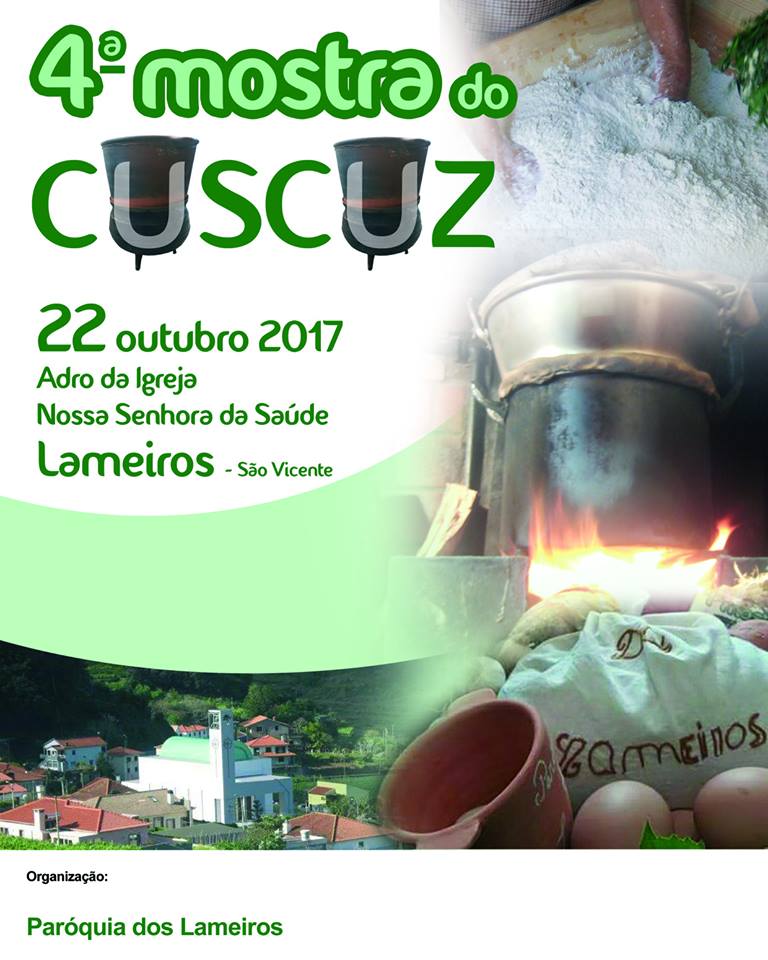Mostra do Cuscus nos Lameiros a 22 outubro