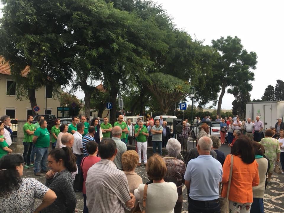 JPP foi agradecer ao Caniço votação a 1 de outubro