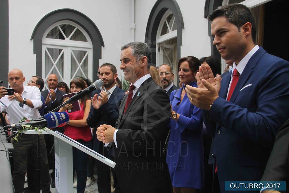 Ricardo Franco toma posse em Machico para novo mandato até 2021