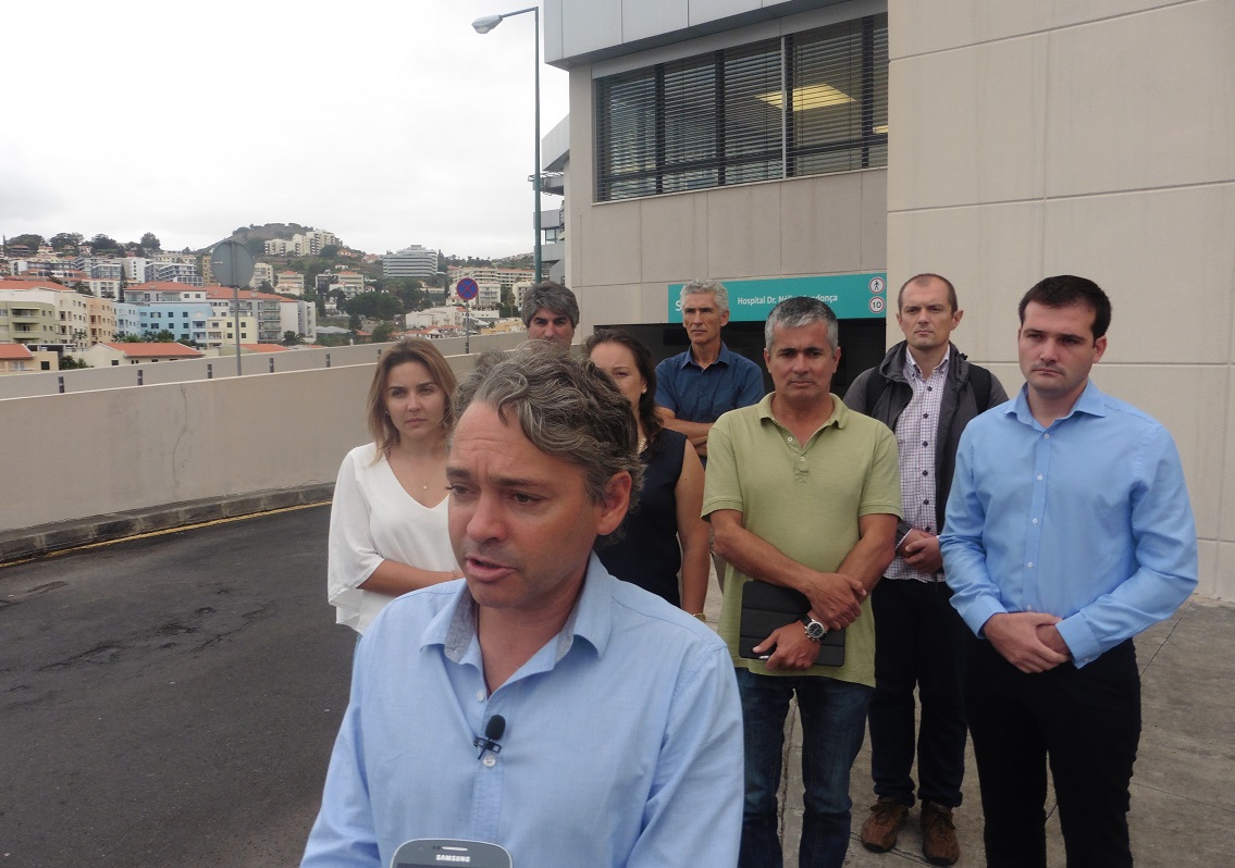 JPP critica estacionamento do Hospital Dr. Nélio Mendonça