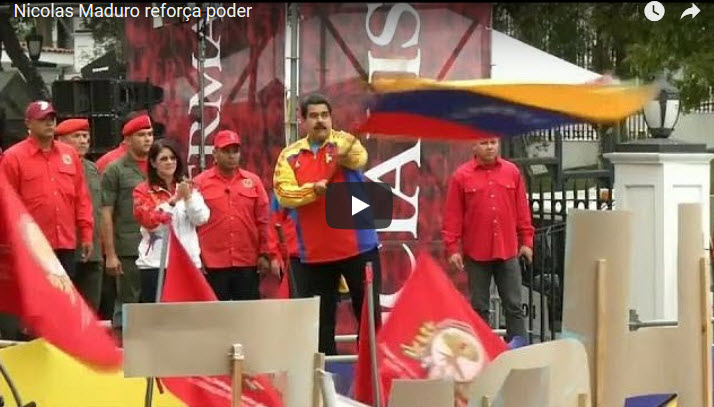 Nicolas Maduro reforça poder [vídeo]