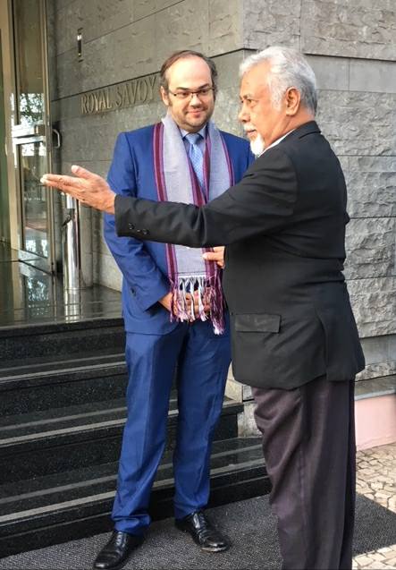 Adjunto de Sérgio Marques, Tiago Feitas, no gabinete de Amílcar Gonçalves