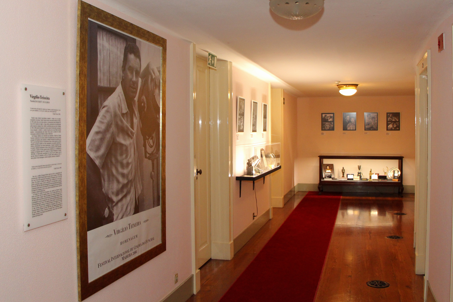 Inaugurado núcleo expositivo dedicado a Virgílio Teixeira no Teatro Municipal