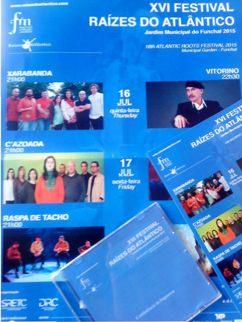 Festival Raízes do Atlântico anima Jardim Municipal de 16 a 18 de julho