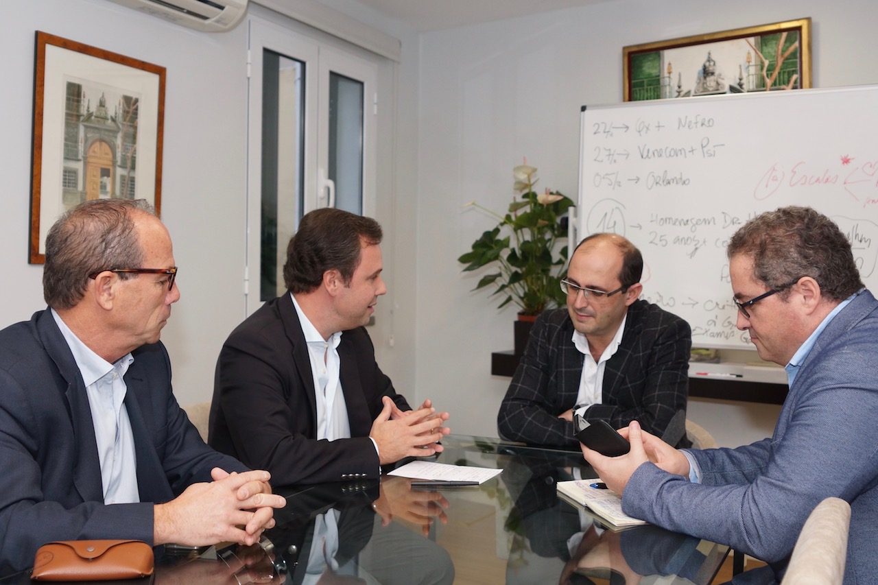 Rui Barreto reuniu com o Conselho Regional da Ordem dos Médicos