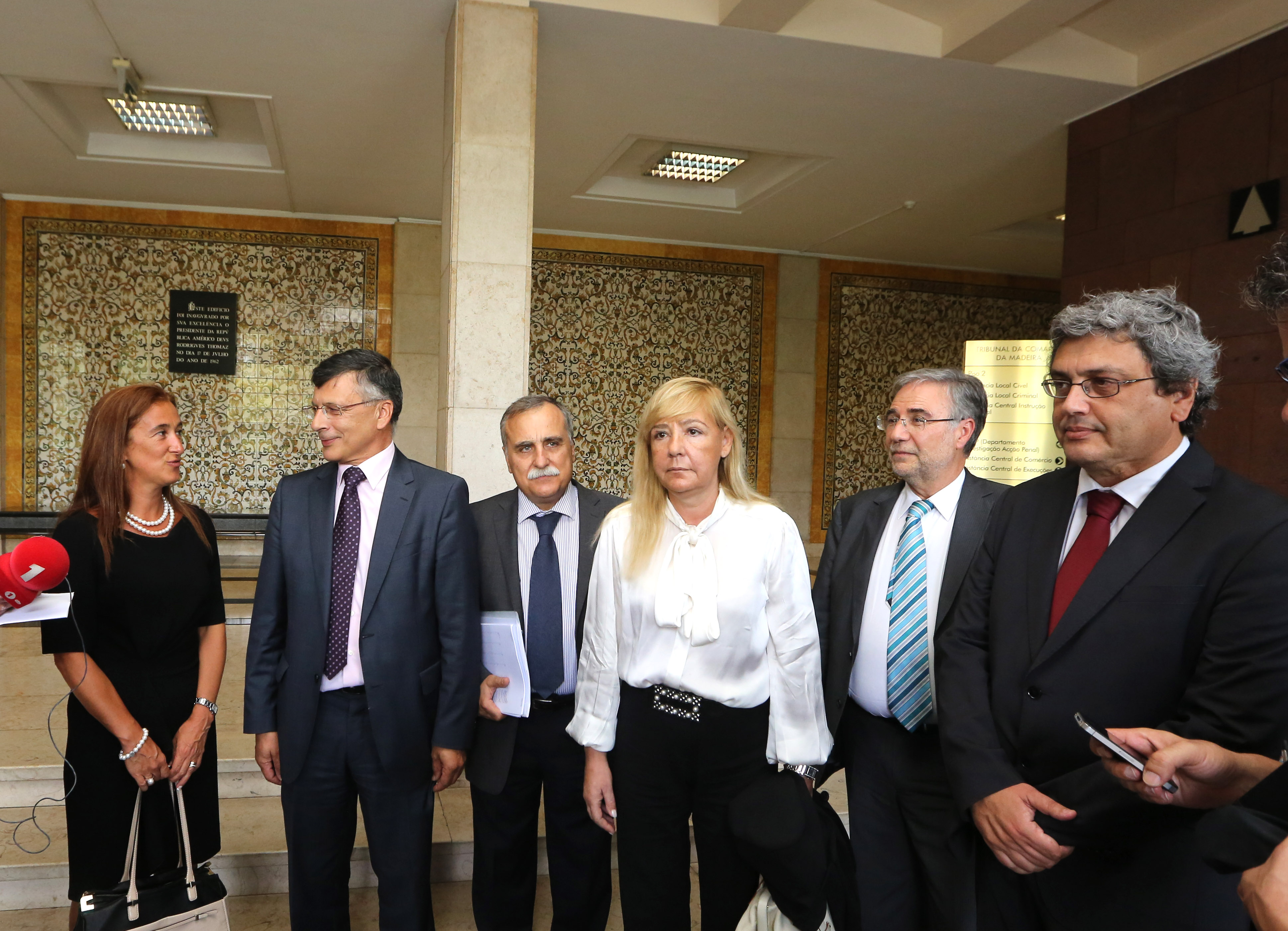 Paula Teixeira da Cruz na Quinta Vigia e no Palácio de São Lourenço