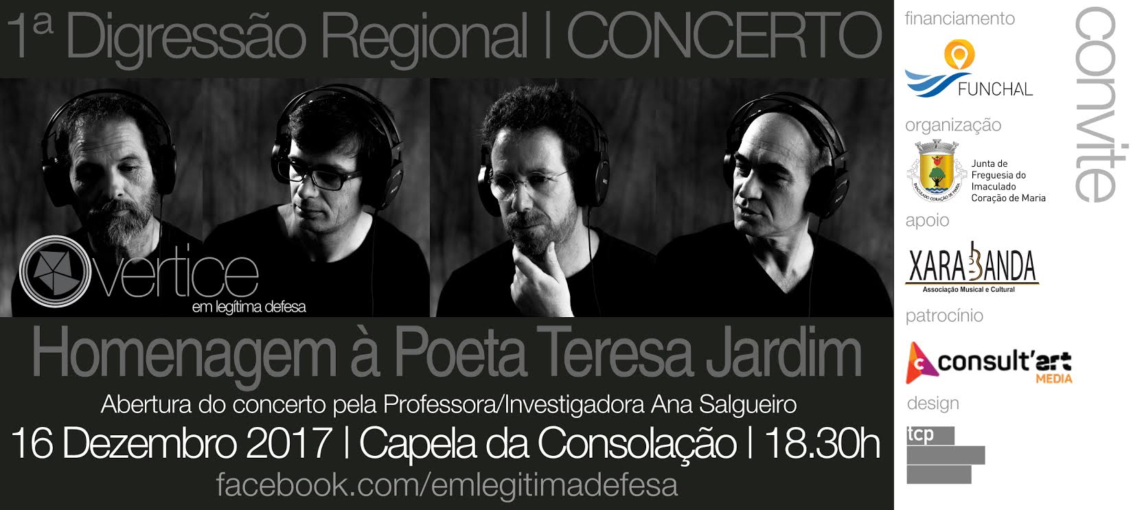 Concerto do projecto poético-musical “Vértice”