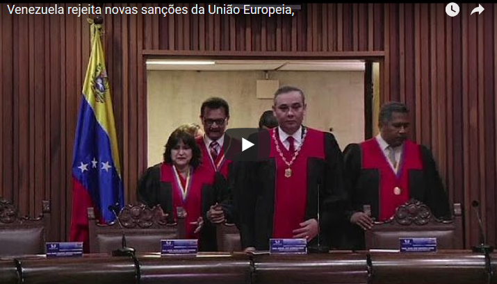 Venezuela rejeita novas sanções da União Europeia [vídeo]