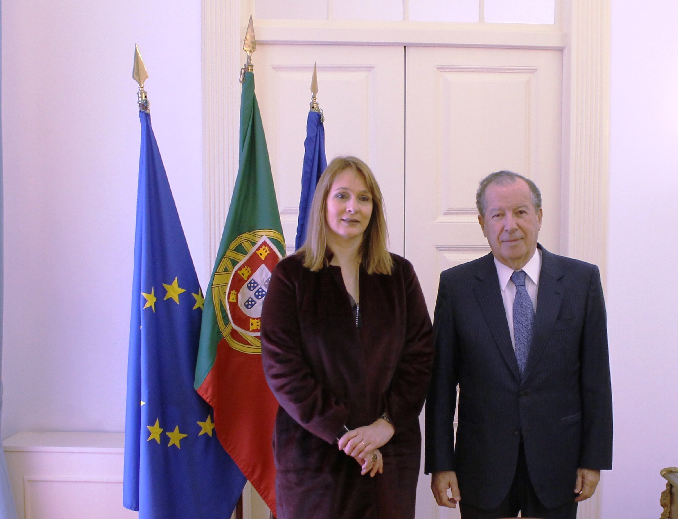 Secretária de Estado da Justiça apresentou cumprimentos a Ireneu Barreto