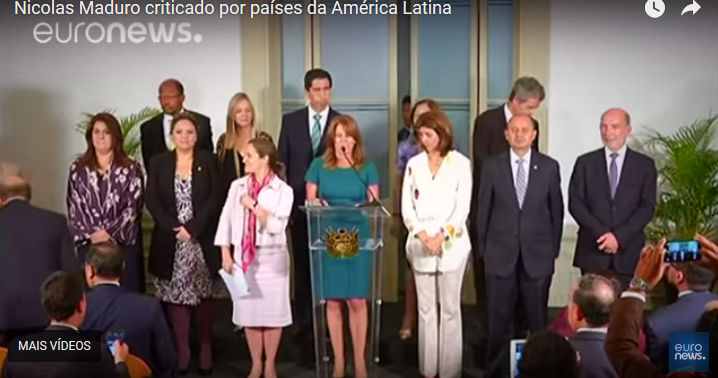 Nicolas Maduro criticado por países da América Latina [vídeo]