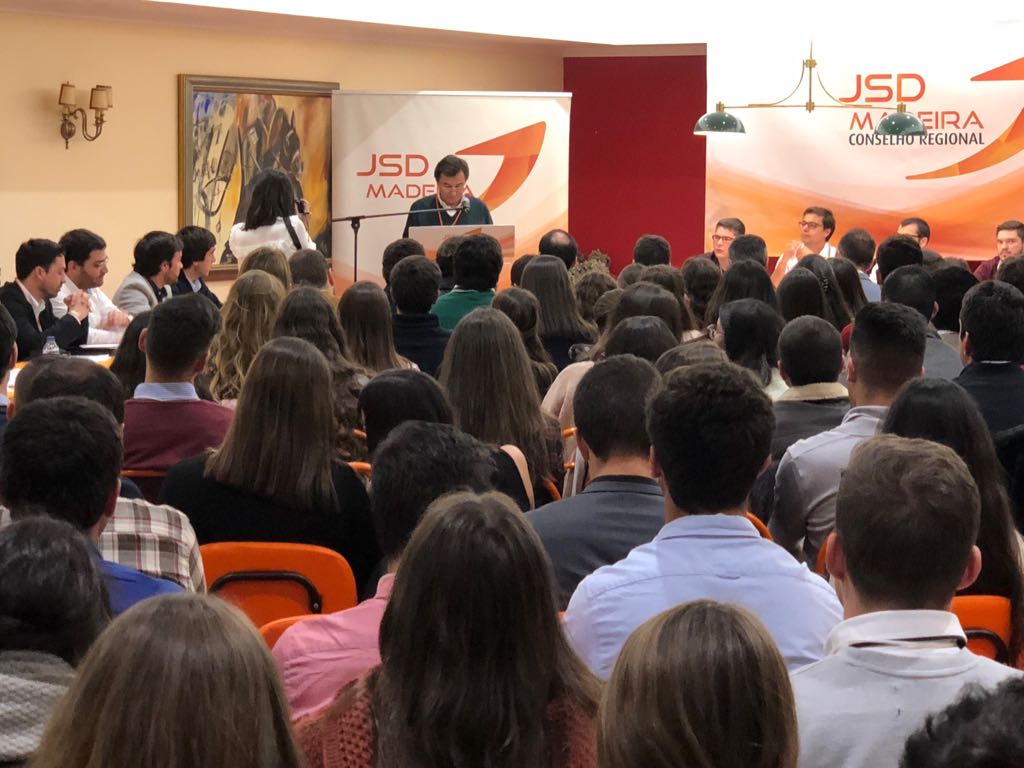 Rui Abreu abriu Conselho Regional da JSD em Santana