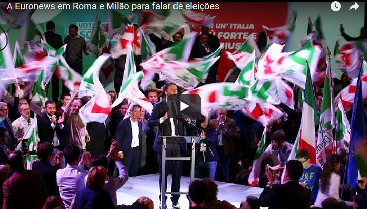 Fim da campanha para as eleições gerais italianas [vídeo]