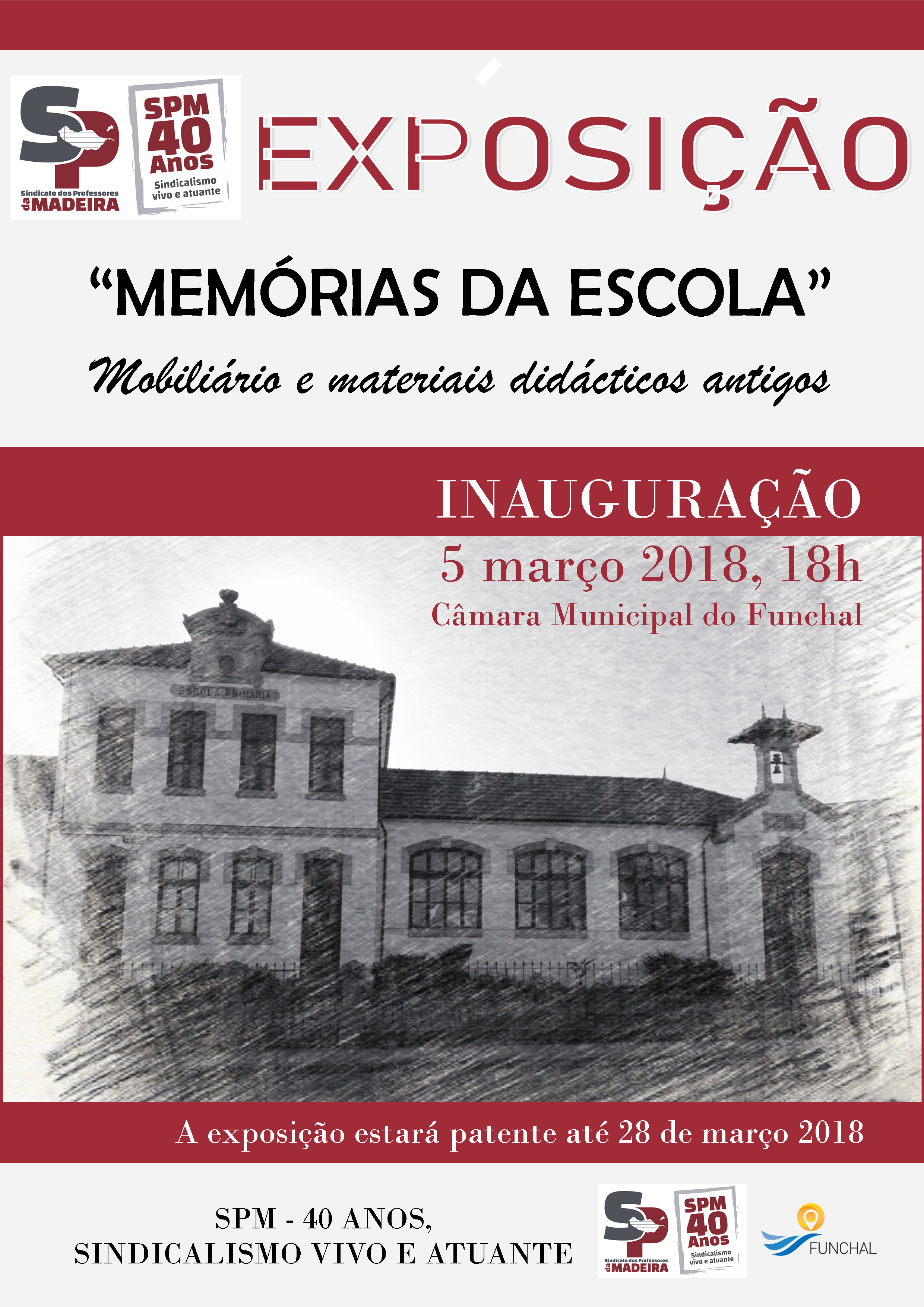Exposição “Memórias da Escola” inaugurada amanhã no átrio da CMF