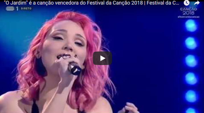 “O Jardim” é a canção vencedora do Festival da Canção 2018 | Festival da Canção 2018
