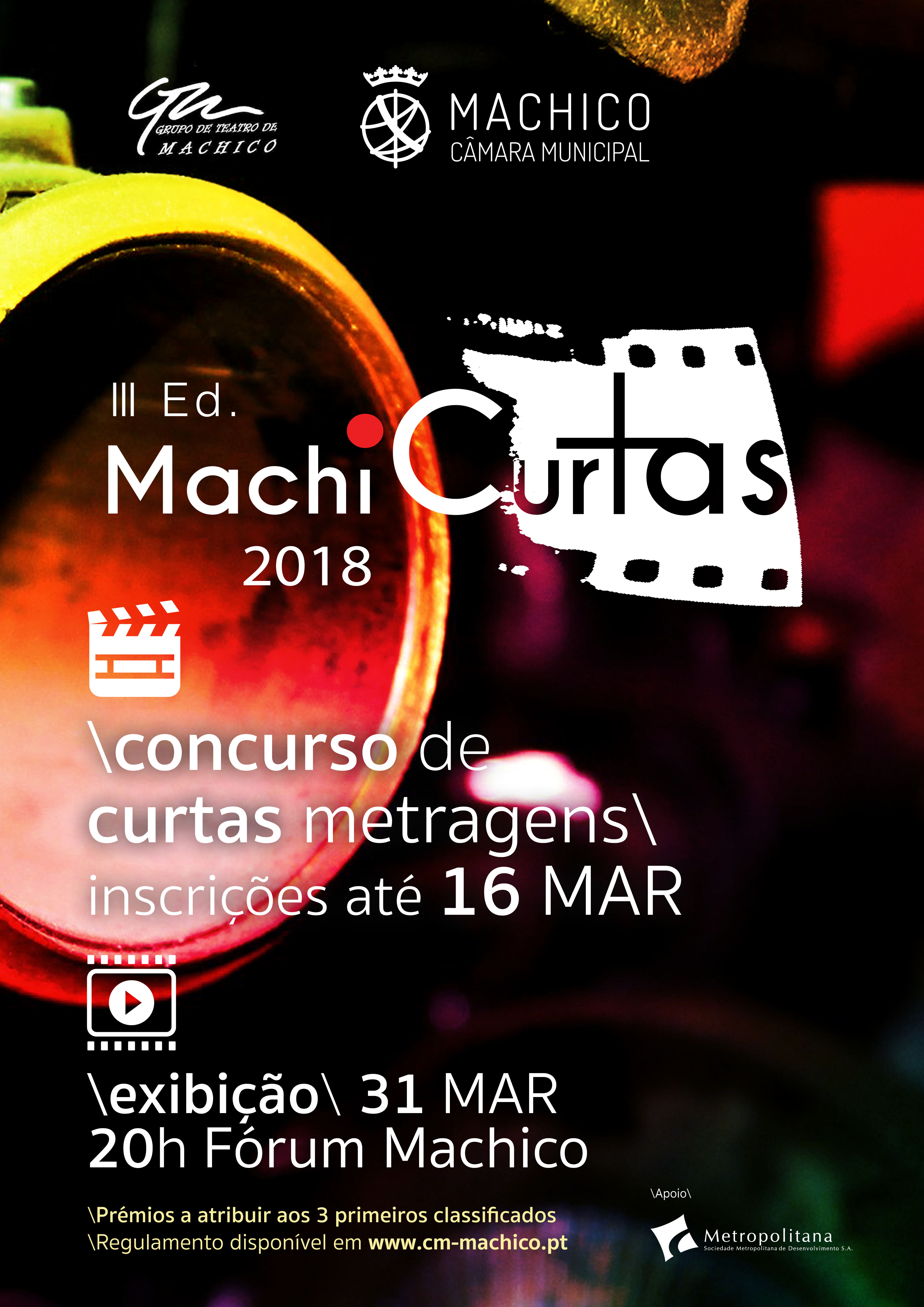 Estão abertas inscrições para o concurso de curtas-metragens “MachiCurtas”