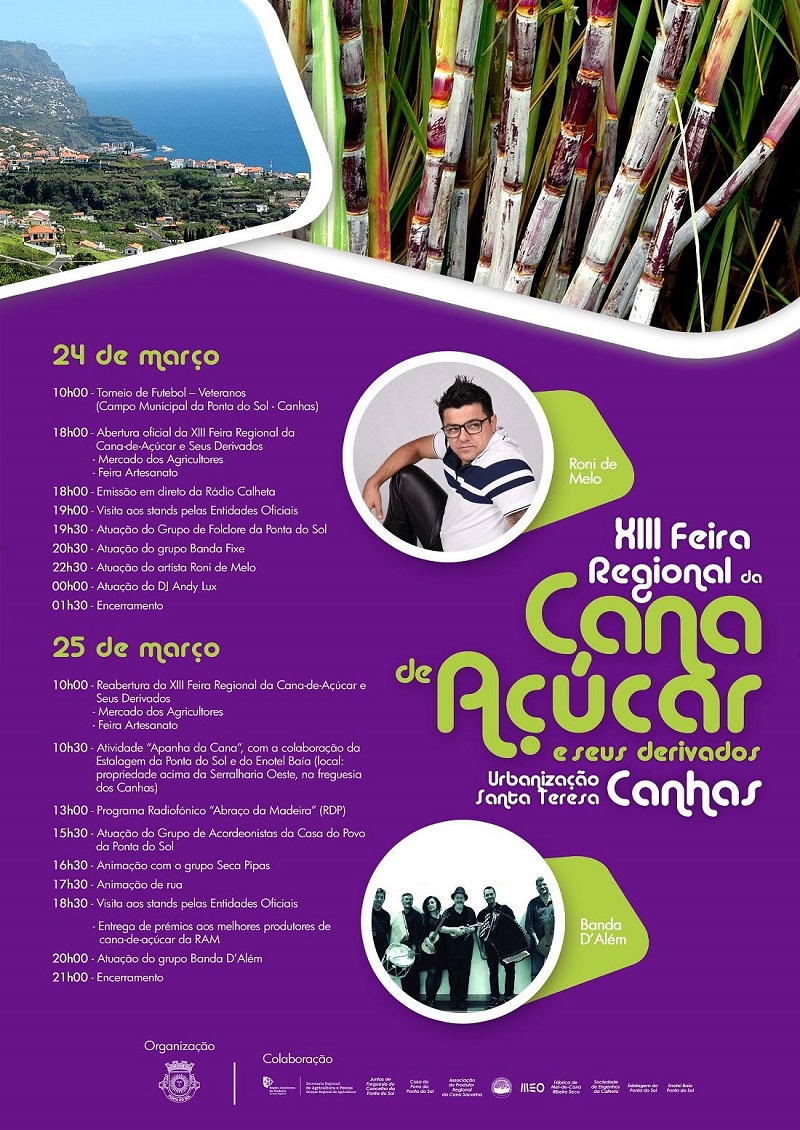 Feira Regional da Cana-de-Açúcar termina hoje nos Canhas