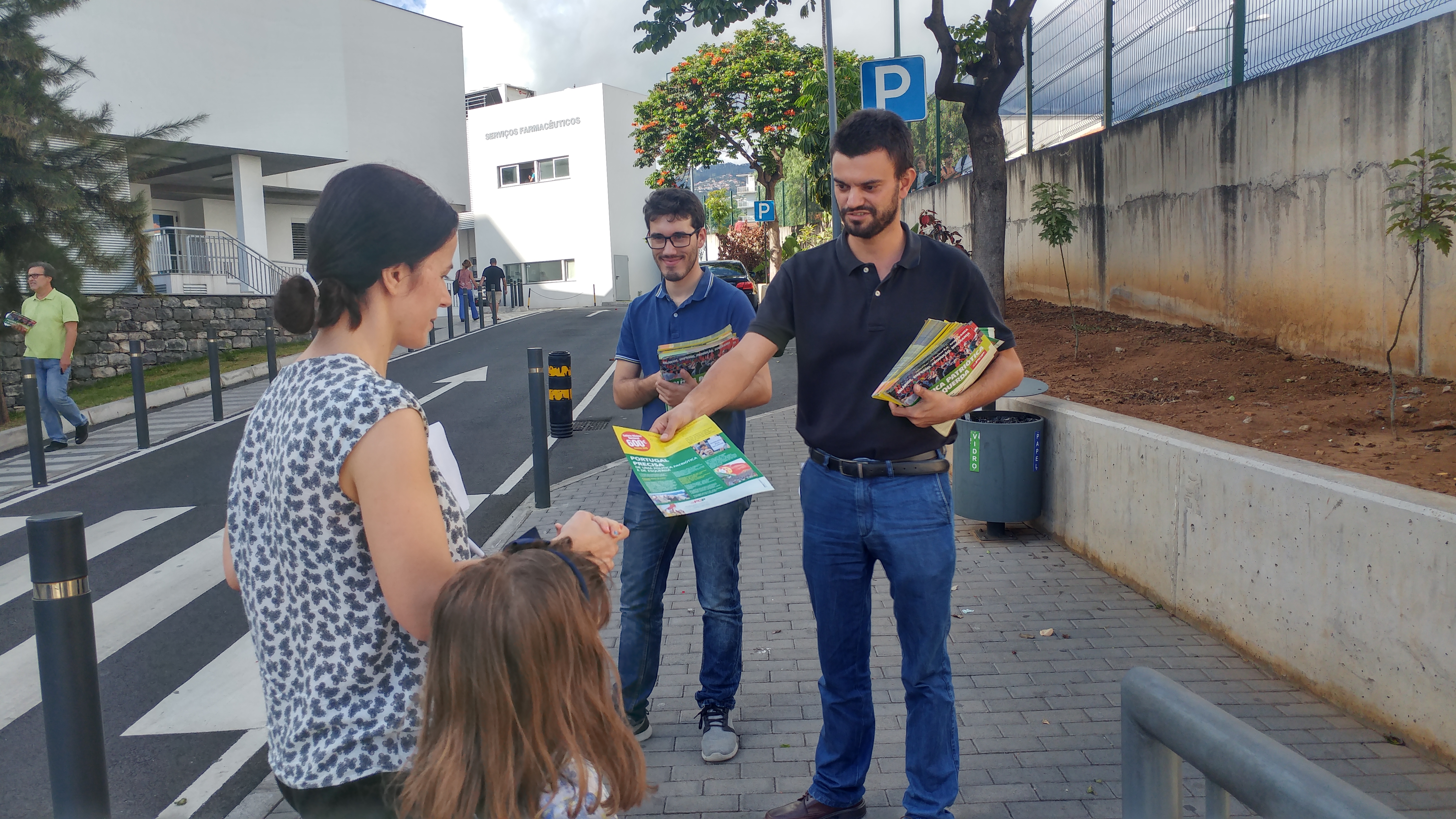 PCP continua roteiro pelas obras de Santa Engrácia da Região Autónoma da Madeira