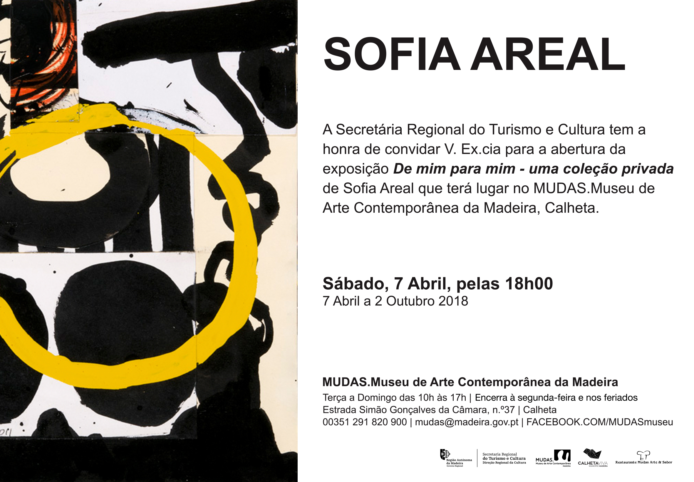 Sofia Areal na Casa das Mudas a partir de 7 de abril
