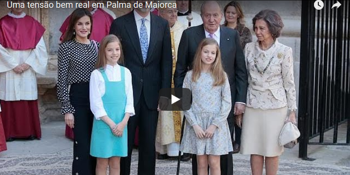 Uma tensão bem real em Palma de Maiorca [vídeo]